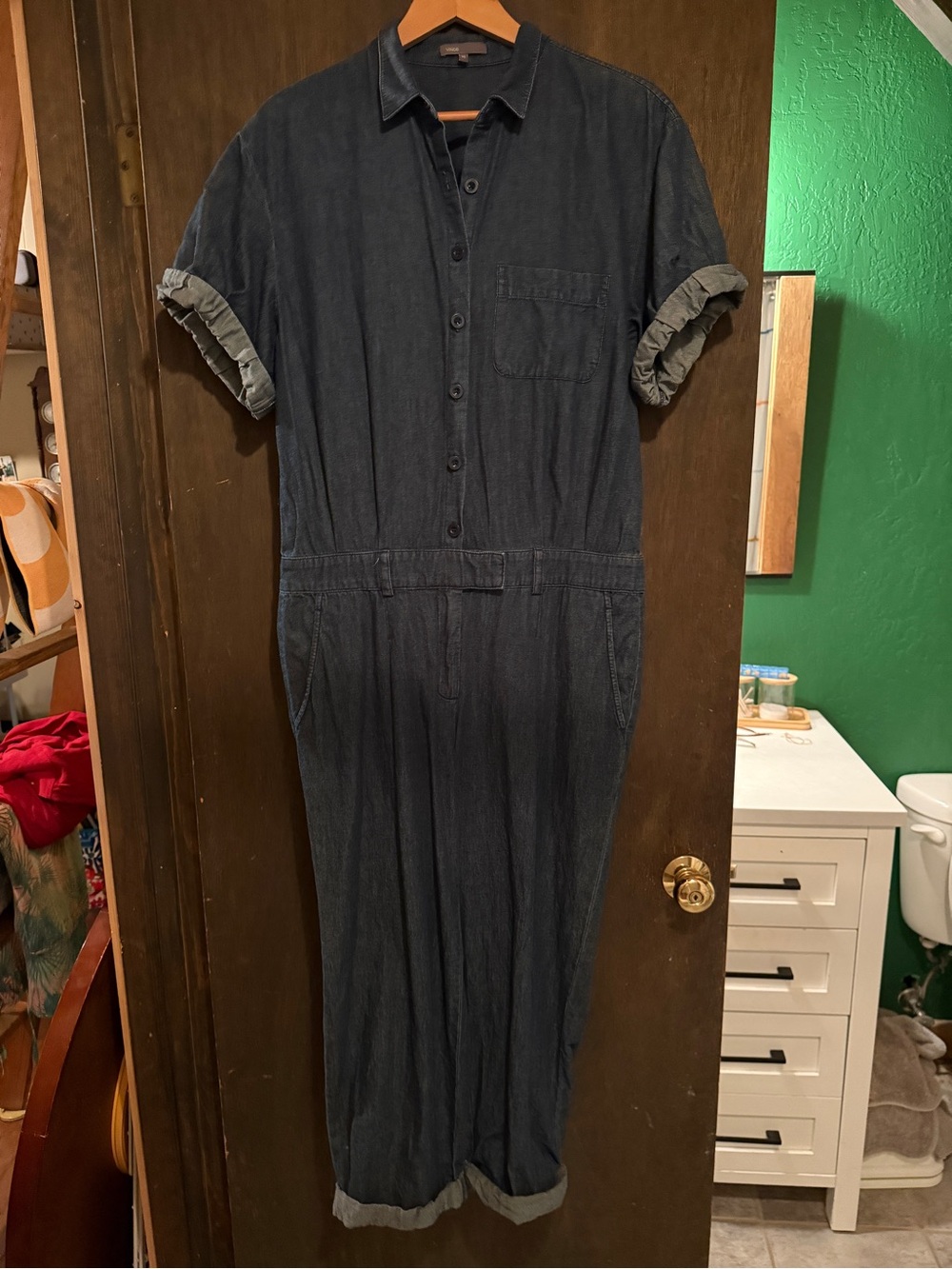 Women's Indigo Denim Jumpsuit